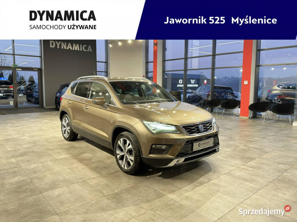 Seat Ateca VAT 23 Xcellence 20TDI 190 DSG 4drive serwisowany w ASO Myślenice sprzedam