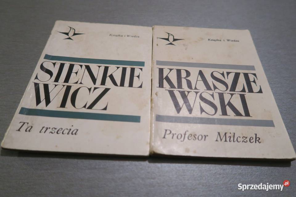 Ta trzecia - Sienkiewicz i Profesor Milczek - Kraszewski