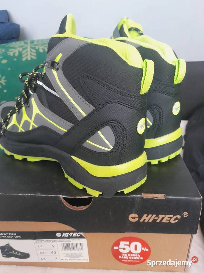 Buty zimowe HITEC Miko Mid Wp Teen Wodoodporne Damasławek