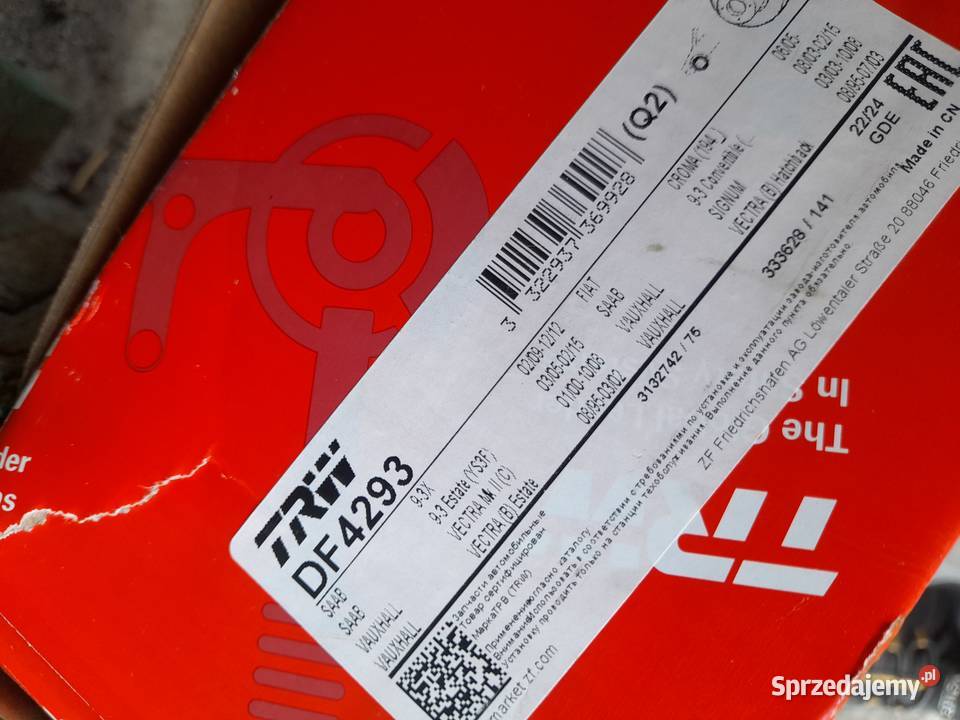 Tarcze hamulcowe FIATSAABPOEL 28525 mm Tarcze hamulcowe