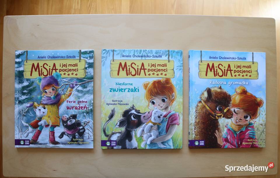 Misia i jej mali pacjenci 17 książek gra Wrocław