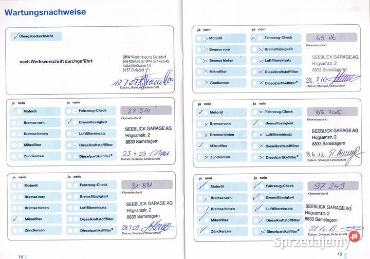 BMW 3 E91 150 automat szwajcarski nowe