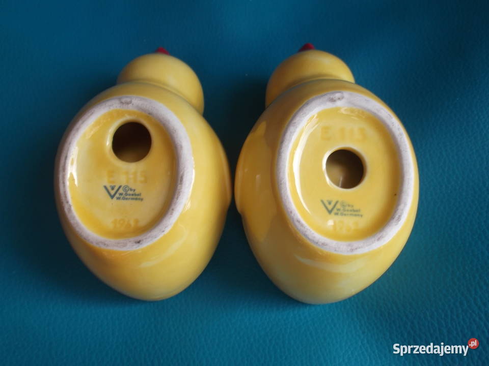 PRL Porcelanowe Kurczaczki Goebel