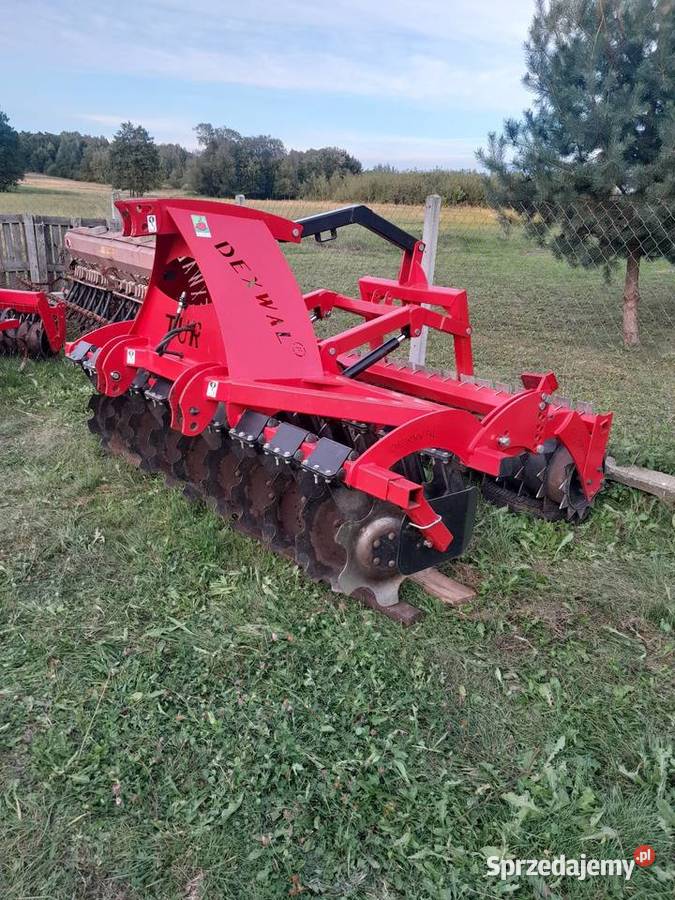 Agregat uprawowy siewny brona kompaktowa wał nieuszkodzony Łagów