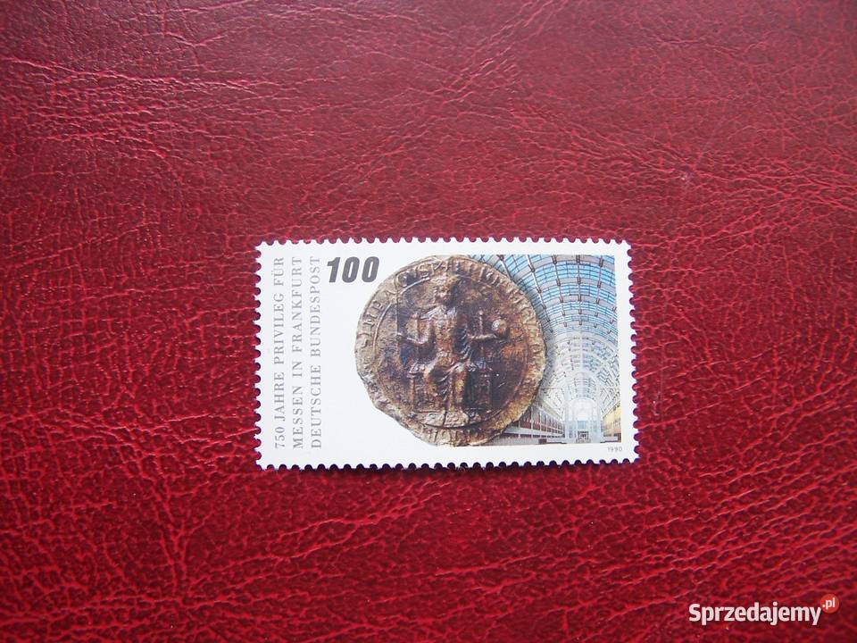 Niemcy 1990 MNH 750 Lat Targów we Frankfurcie Tychy sprzedam