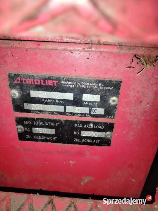 Wóz paszowy tmr triolet sprzedam