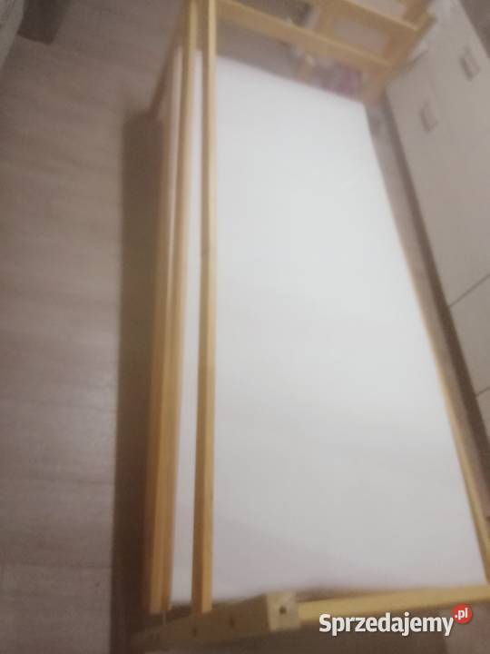 Łóżko piętrowe młodzieżowe drewniane Czernikowo sprzedam