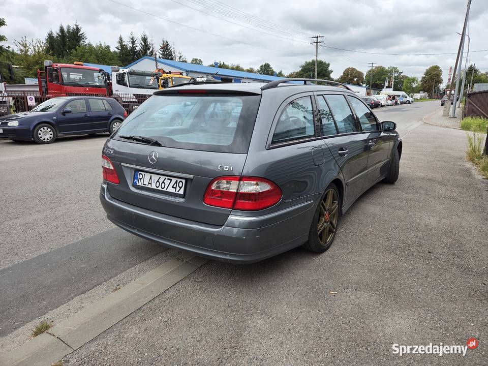Mercedes E320 CDI W211 Kombi AMG Avantgarde tempomat Klasa E Łańcut