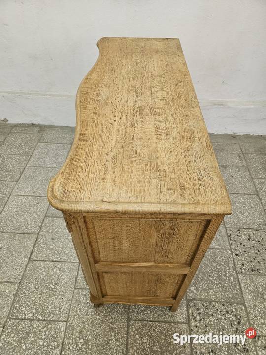 Francuska dębowa komoda ludwikowska z szufladami małopolskie Nowy Sącz