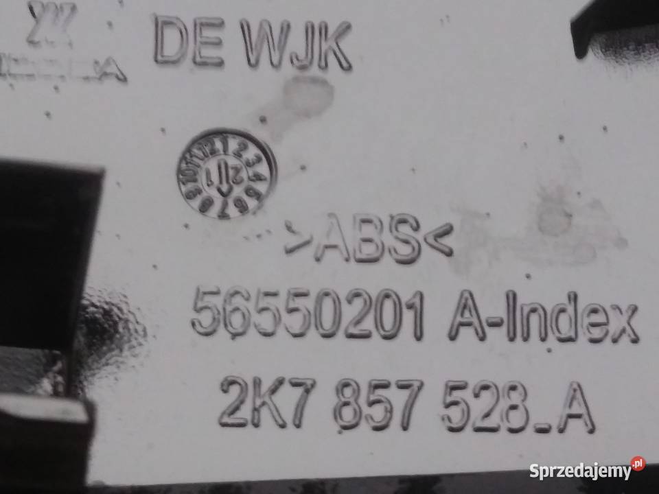 2K7857528A obudowa lusterka prawa VW CADDY Dębno