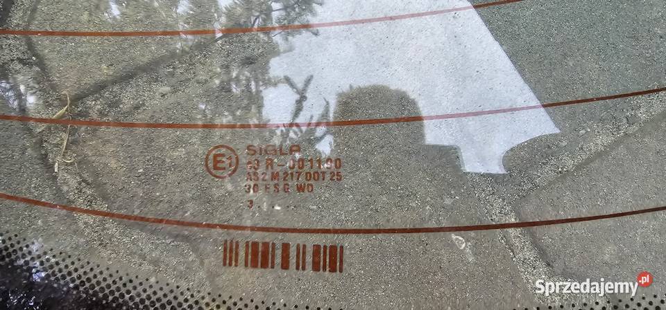 Szyba tył mercedes w210 sedan Pozostałe wielkopolskie Zbąszyń