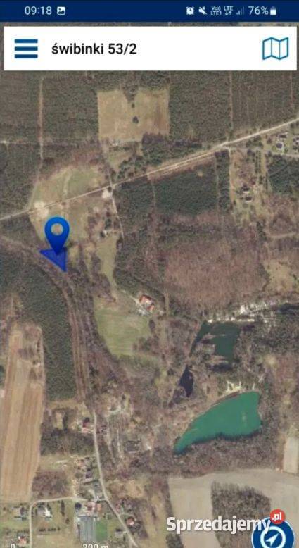 Działka budowlana drodze asfaltowej Świbinki