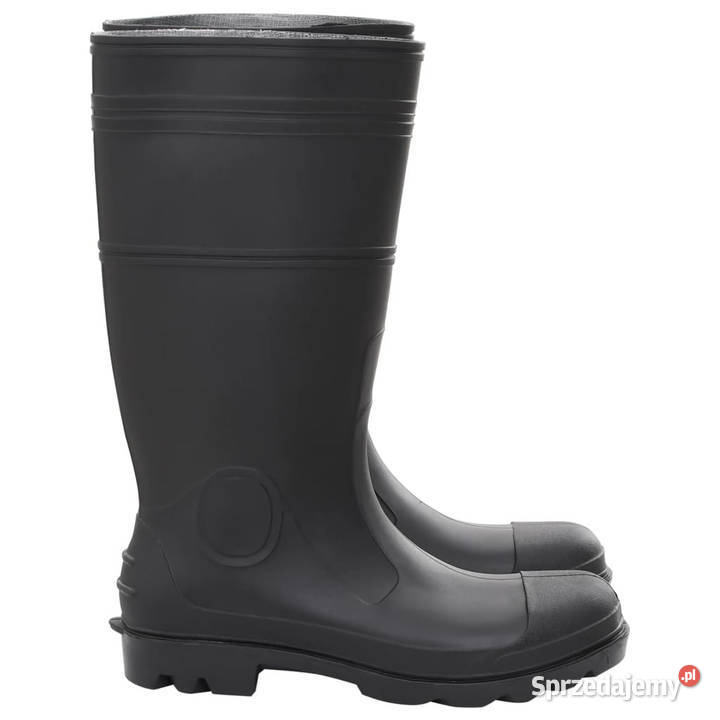 Kalosze czarne rozmiar 46 PVC WM137595 Pozostałe