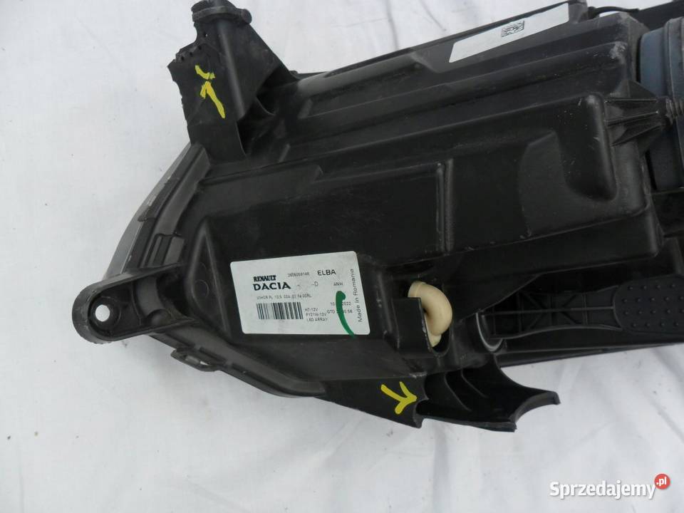 Dacia Sandero III reflektor lewy przedni lampa Lampy przednie Nowy Tomyśl sprzedam