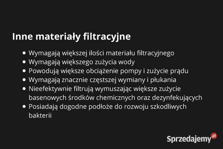 Szkło do basenu pompa piaskowa UNIWERSALNE atest Grabica
