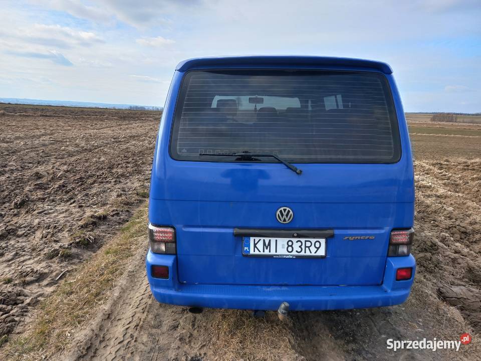 Vw t4 25 benzyna z gazem 4x4 mini kamper Miechów