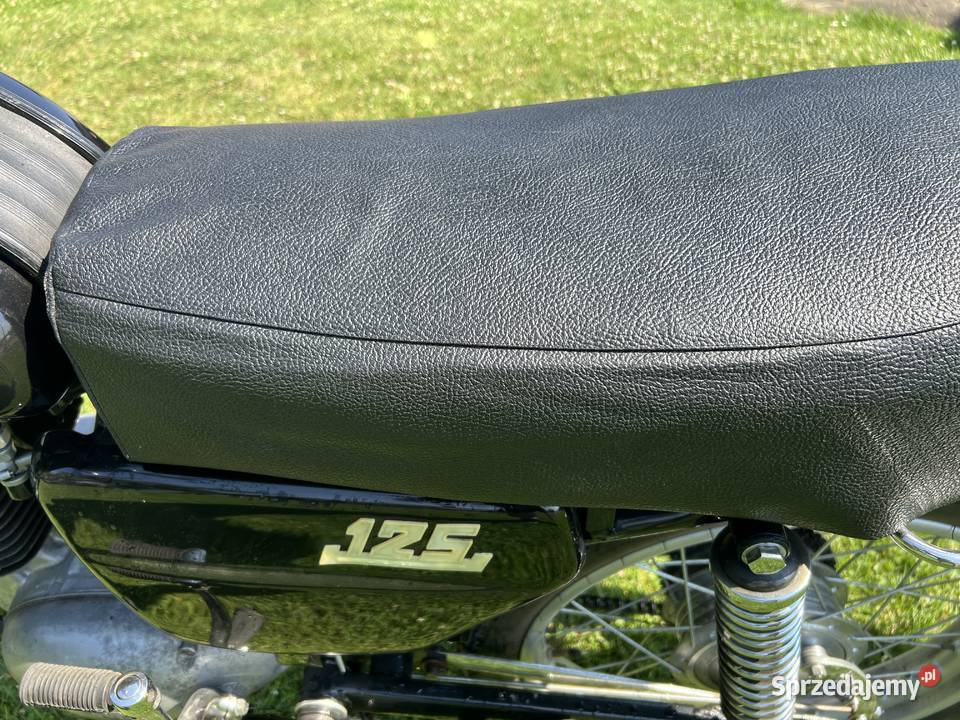 Pokrowiec siedzenia PRL Wsk 125 175 materiał z