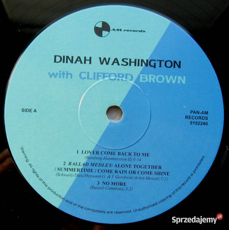 Dinah Washington with Clifford Brown Szczecin