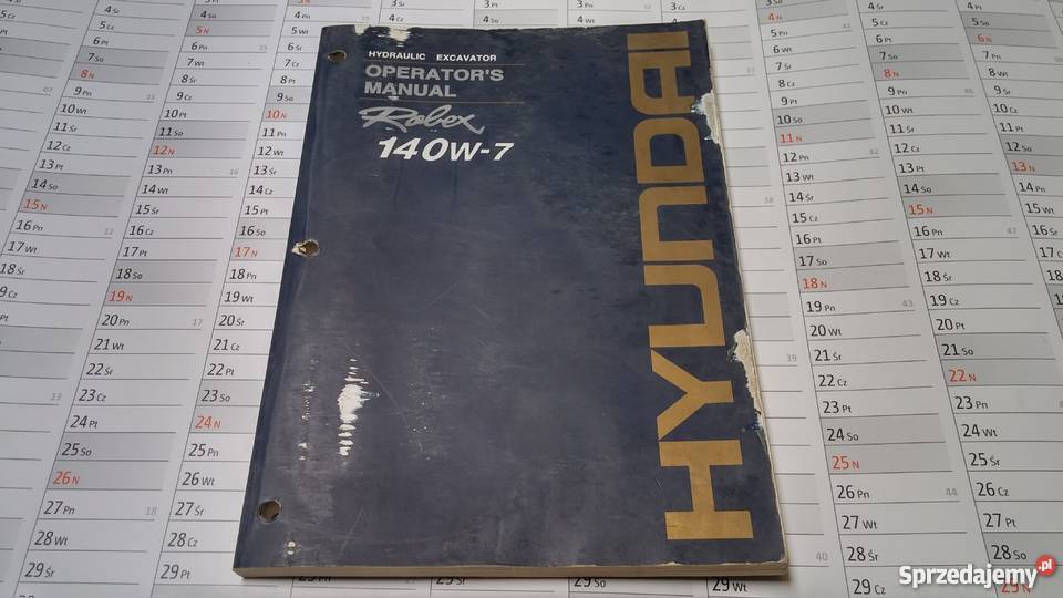 Instrukcja Hyundai 140W7 Szamotuły