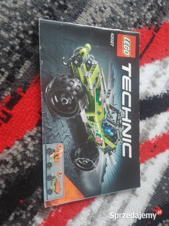 LEGO Technic 3 zestawy 42011 42010 i 42027 łódzkie