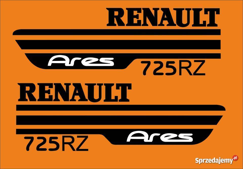naklejki renault ares 725 rz Jeżewo