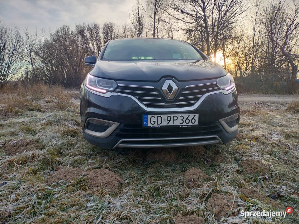 Renault Espace V 16 dci 7 oskomfortowy i skórzana tapicerka Espace Kościerzyna sprzedam