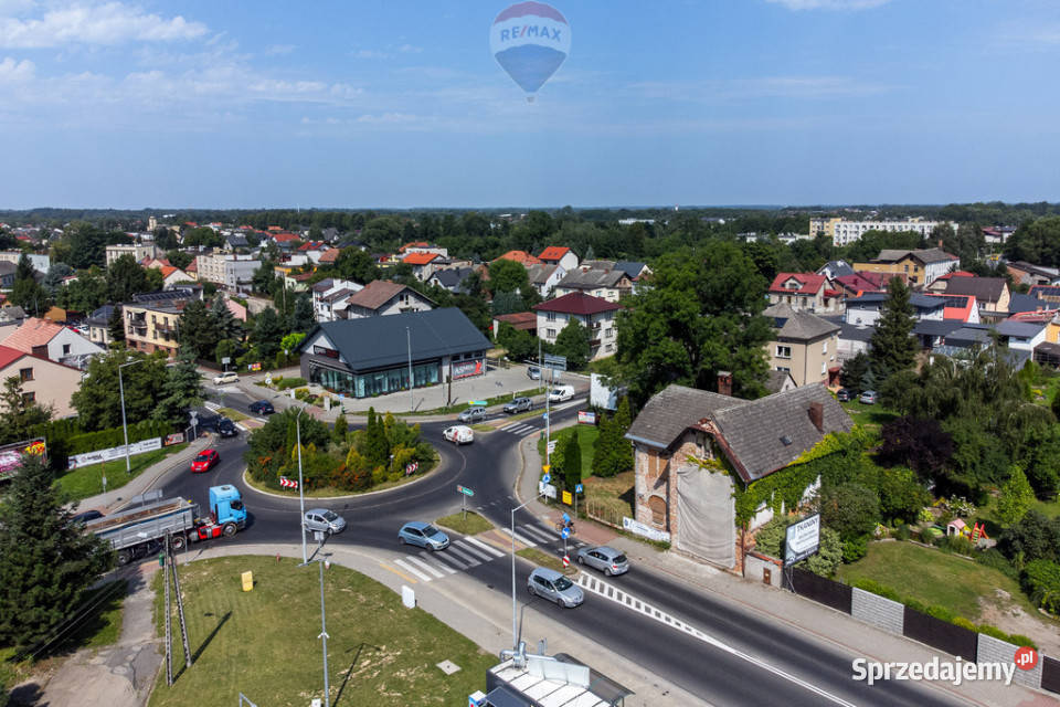 Nieruchomość inwestycyjna Kęty rondzie dojazd asfaltowy
