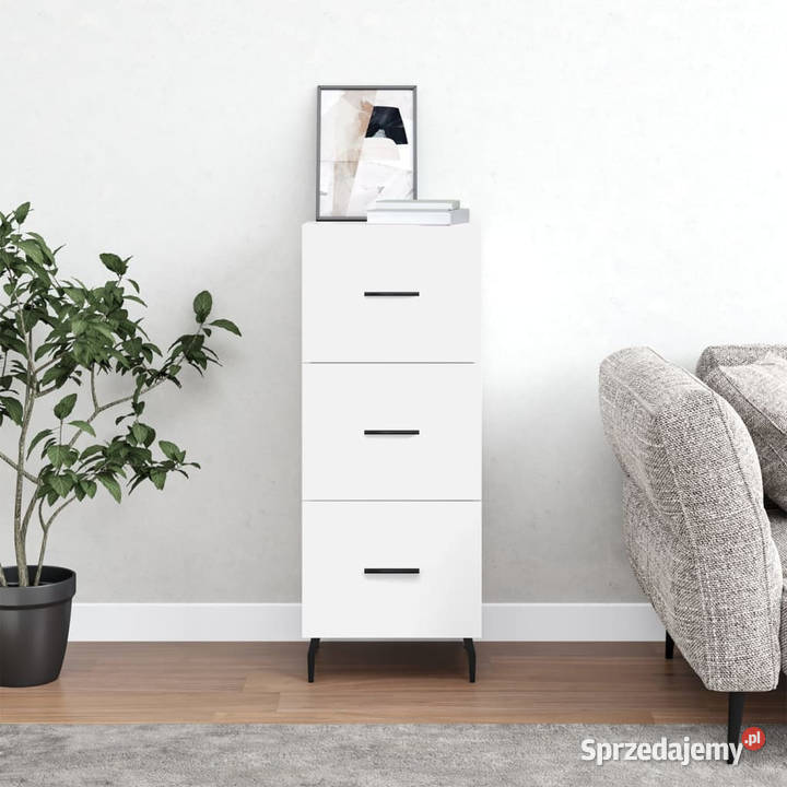 Szafka biała 345x34x90 materiał drewnopochodny Warszawa