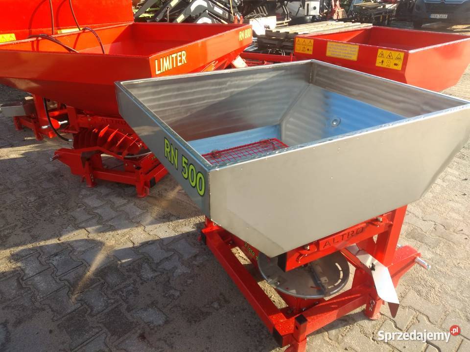 Rozsiewacz do nawozu Altro 500L INOX nieuszkodzony Piątek
