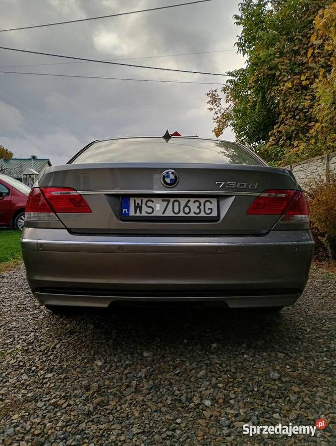 Bmw 7 e65 730d elektrycznie ustawiane fotele Seria 7 Dębowa Kłoda