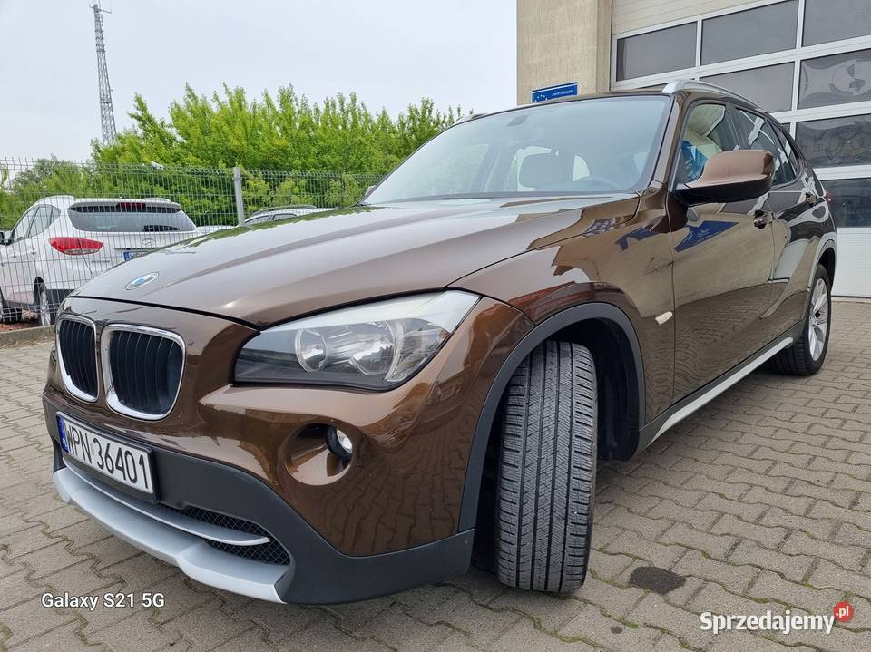 BMW X1 I E84 20 D 177 jasny środek alufelgi autoalarm Płońsk sprzedam