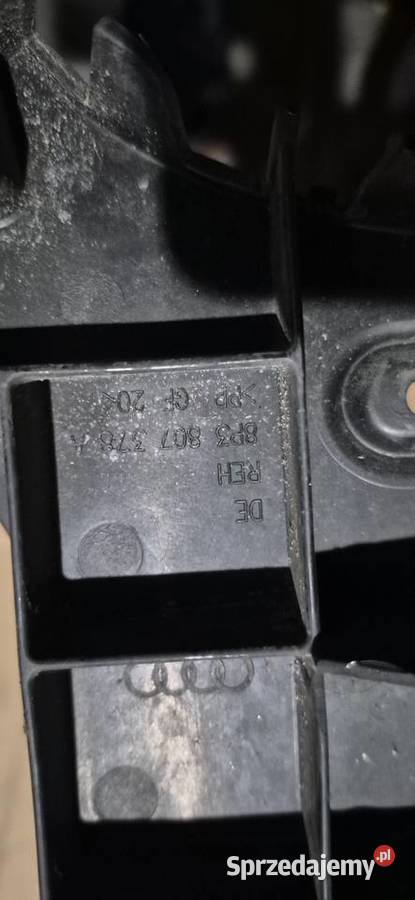 Ślizg zderzaka prawy tył Audi A3 8P 3D pomorskie Słupsk