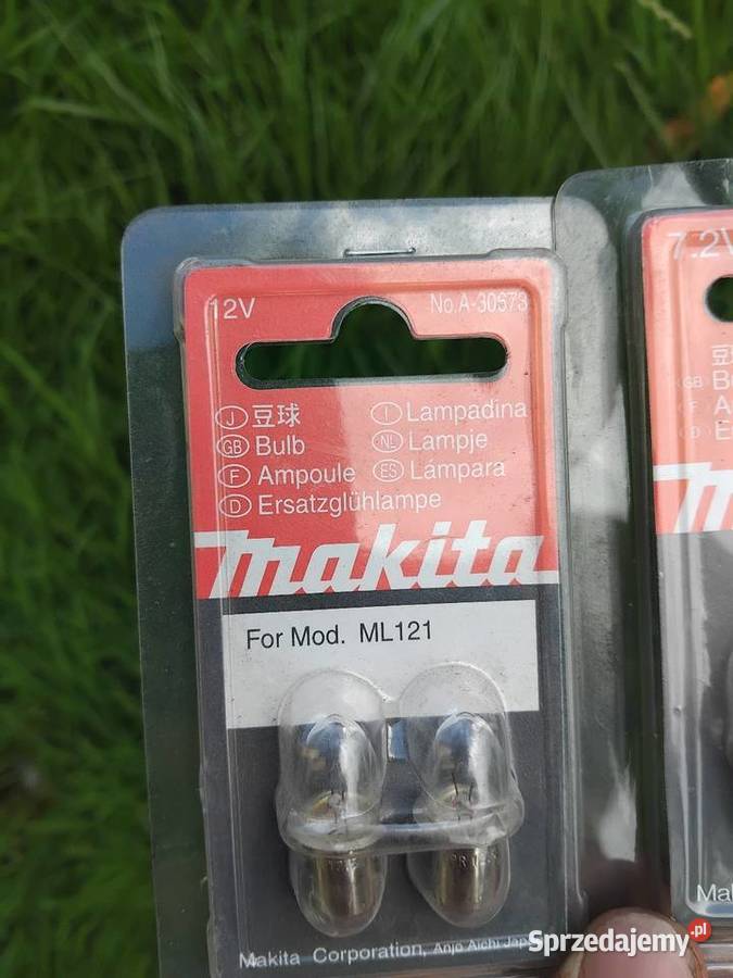 Żarówki Makita 2 Żarówki i świetlówki sprzedam
