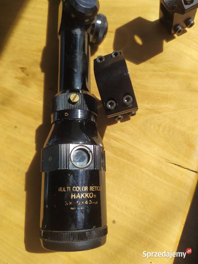 Luneta myśliwska Sportowa HAKKO 3x9x40 mazowieckie Stare Faszczyce