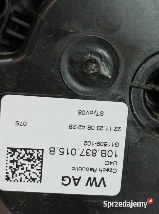 ZAMEK DRZWI TYŁ LEWY 10B839015B Skoda Kamiq I Rok produkcji 2023