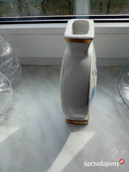 Mały wazonik Lubiana Porcelana i szkło Choszczno