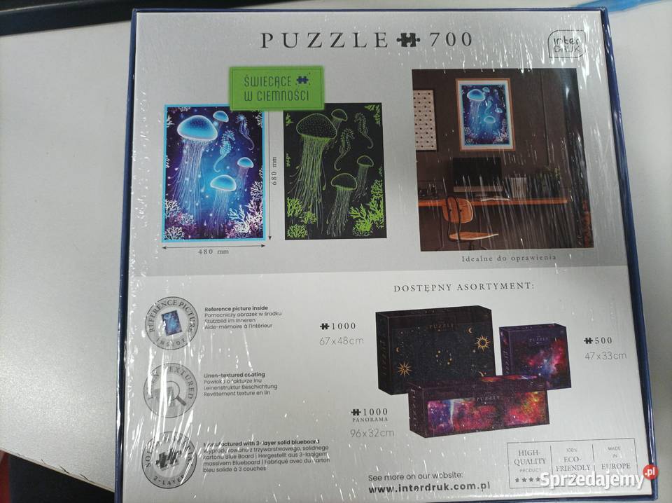 Puzzle świecące w ciemności Podwodny Świat 700 Toruń