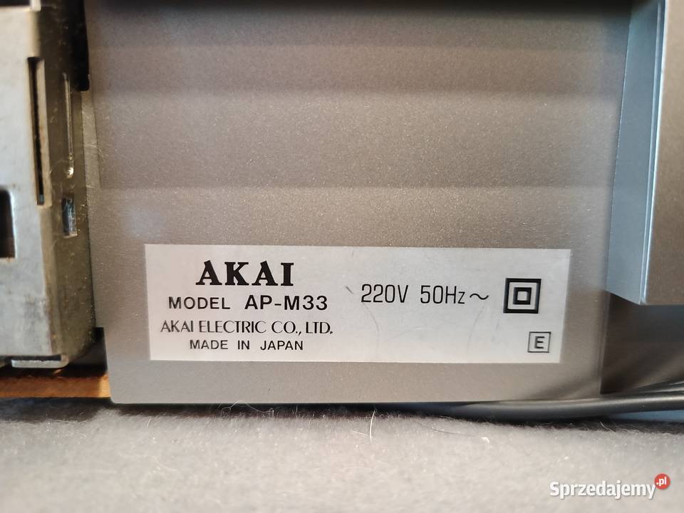 Gramofon liniowy AKAI AP M33 pomorskie Gdynia