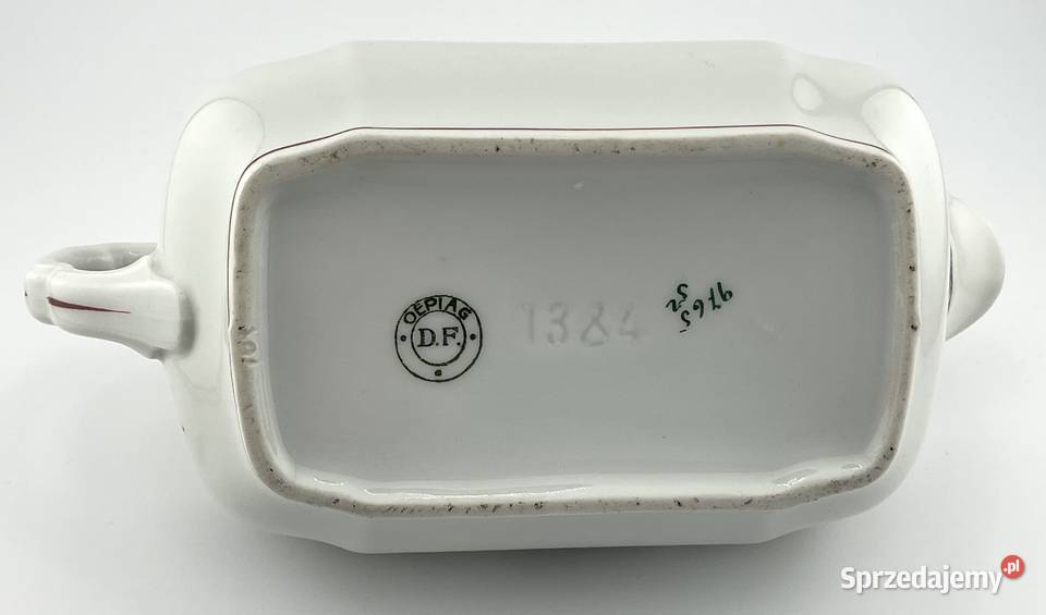 Sosjerka porcelanowa OEPIAG Dallwitz antyk Art Kraków
