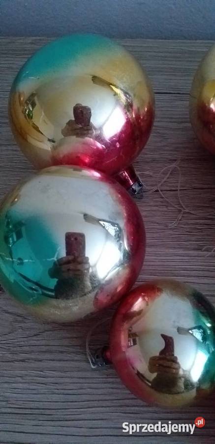 Bombki plus czubek prl łódzkie