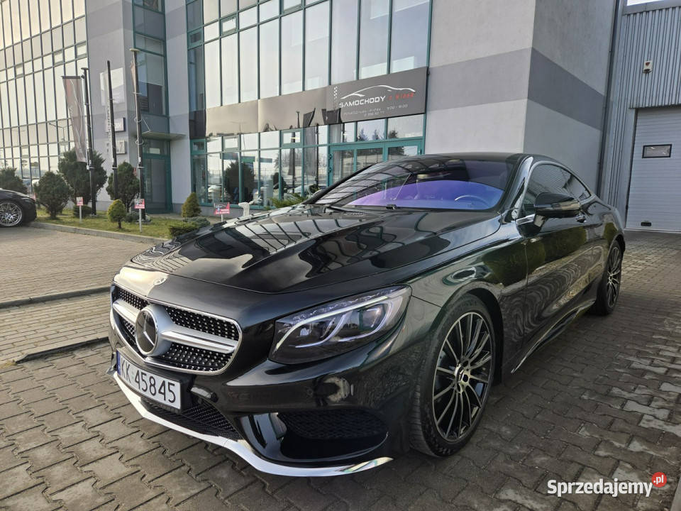 Mercedes S 400 4Matic Coupe Distronic noktowizor nawigacja