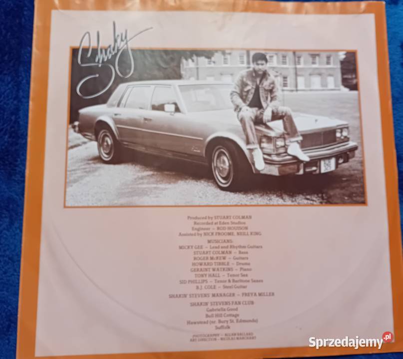LP Shaky Shakin Stevens EpicCBS Rec 1981 r Koźminek sprzedam