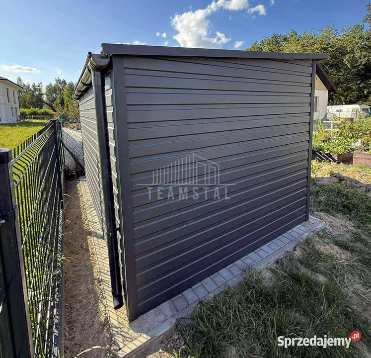Schowek Domek 35x2m drzwi okno rynna dach TS1140 Altany i wiaty podlaskie Hajnówka