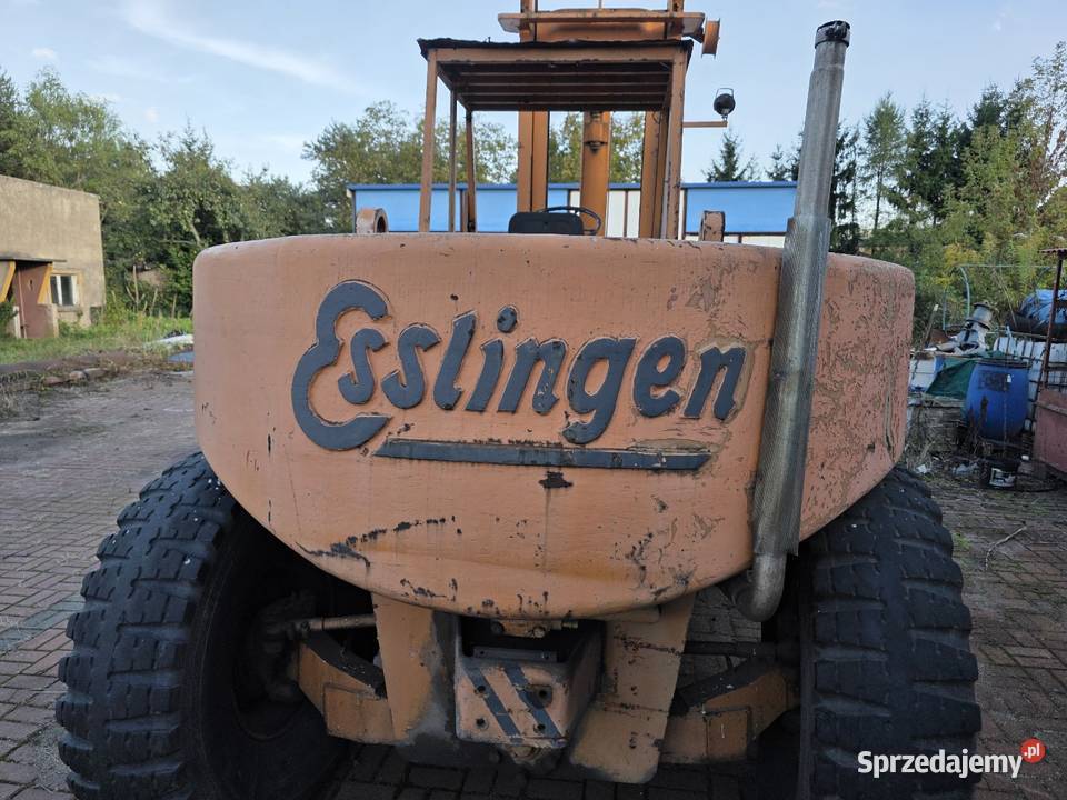 Wózek widłowy Esslingen 10 ton śląskie Sosnowiec sprzedam