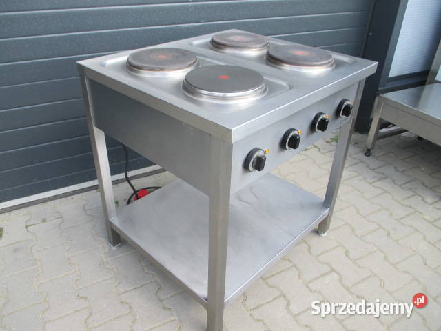 Kuchnia Elektryczna 4płytowa 104 kW 4x26 kW Gastronomia Ostrów Wielkopolski