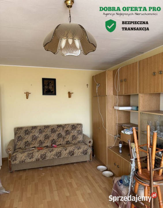 2 pokoje balkon 9 piętro Śródmieście Rok budowy 1960 Gdańsk