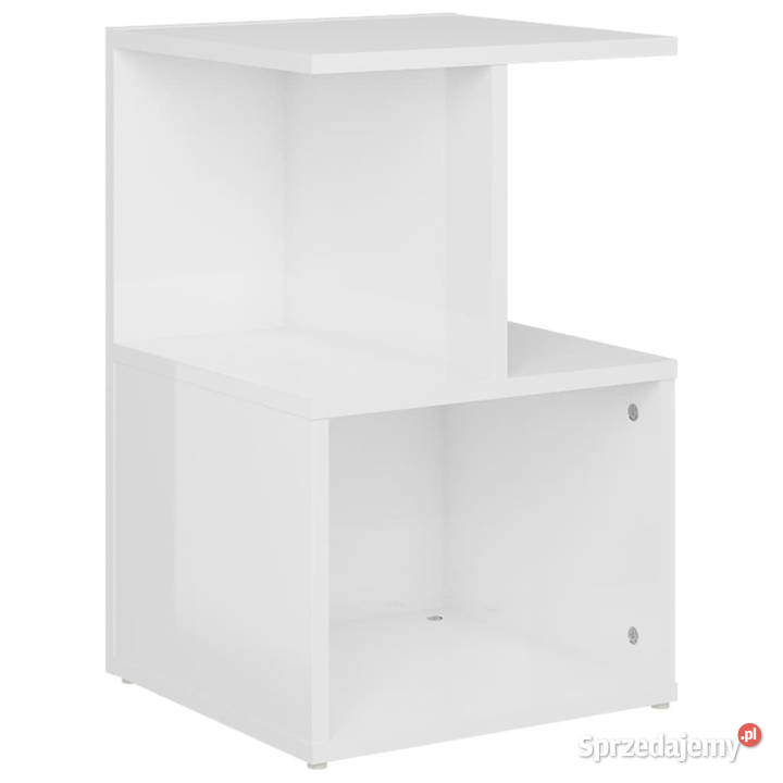 Szafka nocna biała wysoki połysk 35x35x55 Warszawa