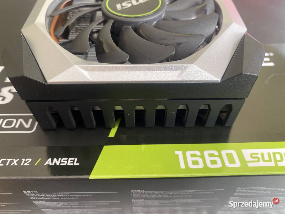 Karta graficzna MSI GEFORCE GTX 1660 Super 6GB Piekary Śląskie