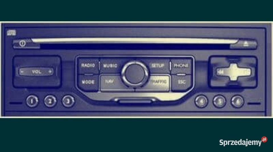 Peugeot Citroen RNEG menu aktualizacja wielkopolskie