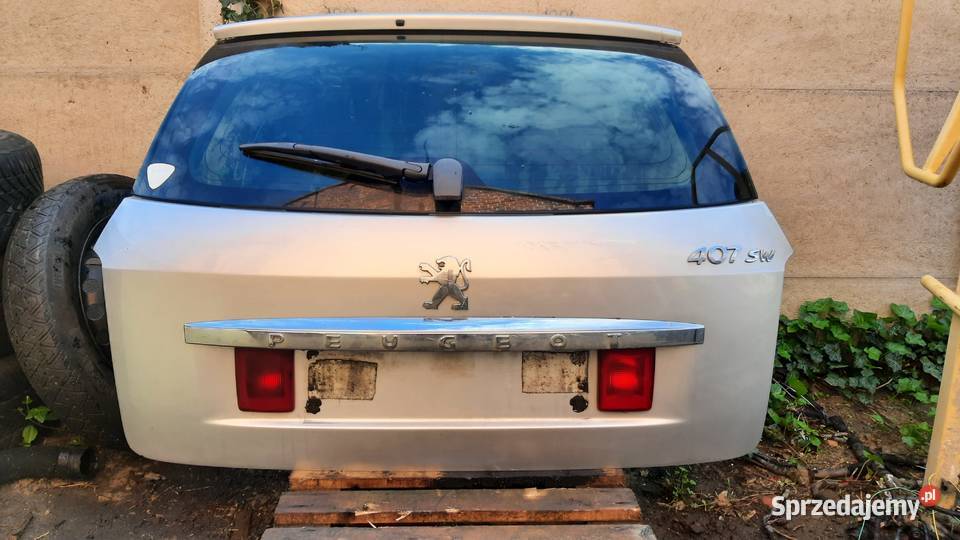klapa bagażnika Peugeot 407sw 407 sw lak EZRC Dębno